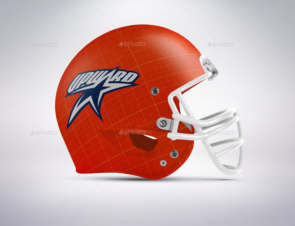 Football Helmet Mockup