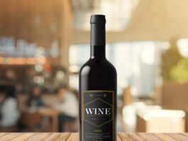 Free Alcohol Bottle Mockup PSD Template (3)