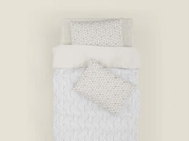 Free Bedding Mockup PSD Template