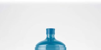 Free Big Bottle Of Water Mockup PSD Template