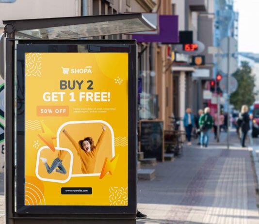 119+ Best Free Advertisement Mockup PSD Templates | Mockup Den