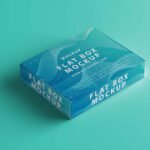 Free Flat Box Mockup PSD Template Free Flat Box Mockup PSD Template