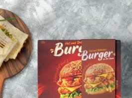 Free Food Packaging Mockup PSD Template