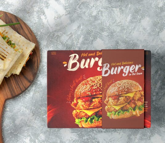 Free Food Packaging Mockup PSD Template