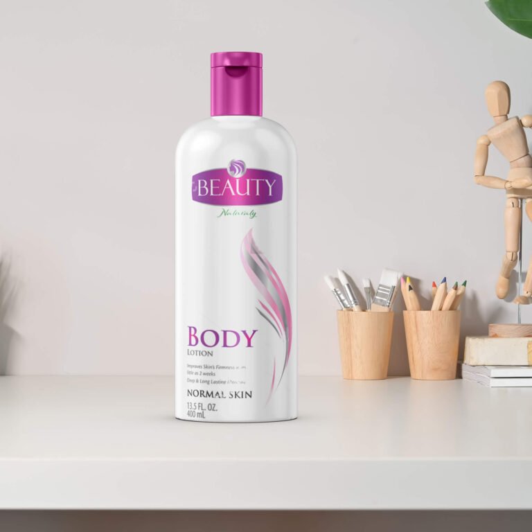 Free Lotion Bottle Mockup PSD Template