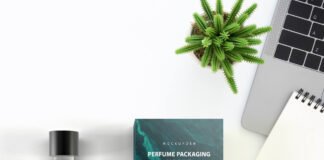 Free Perfume Packaging Mockup PSD Template