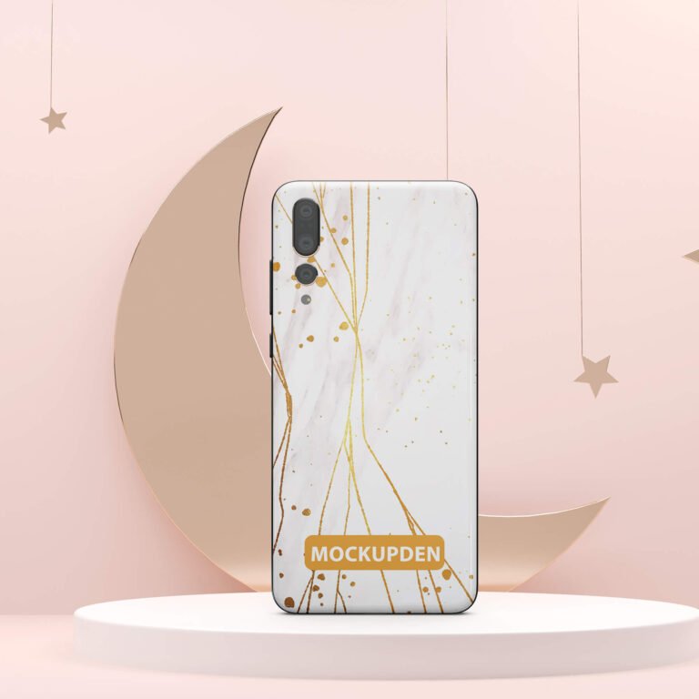 Free Phone Cover Mockup PSD Template