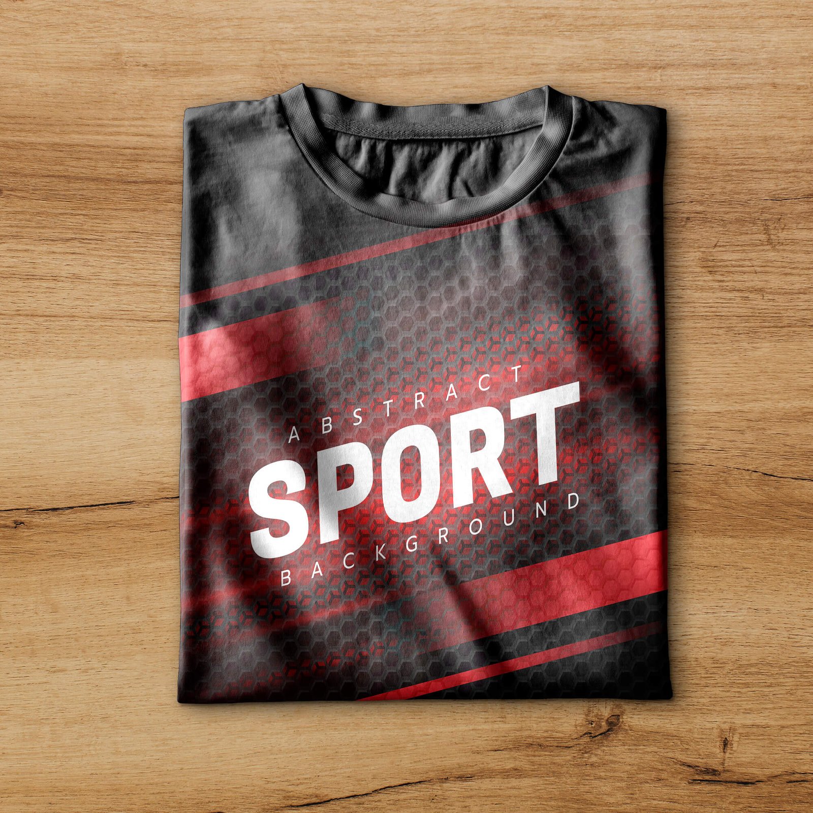 Free Sports T Shirt Mockup PSD Template