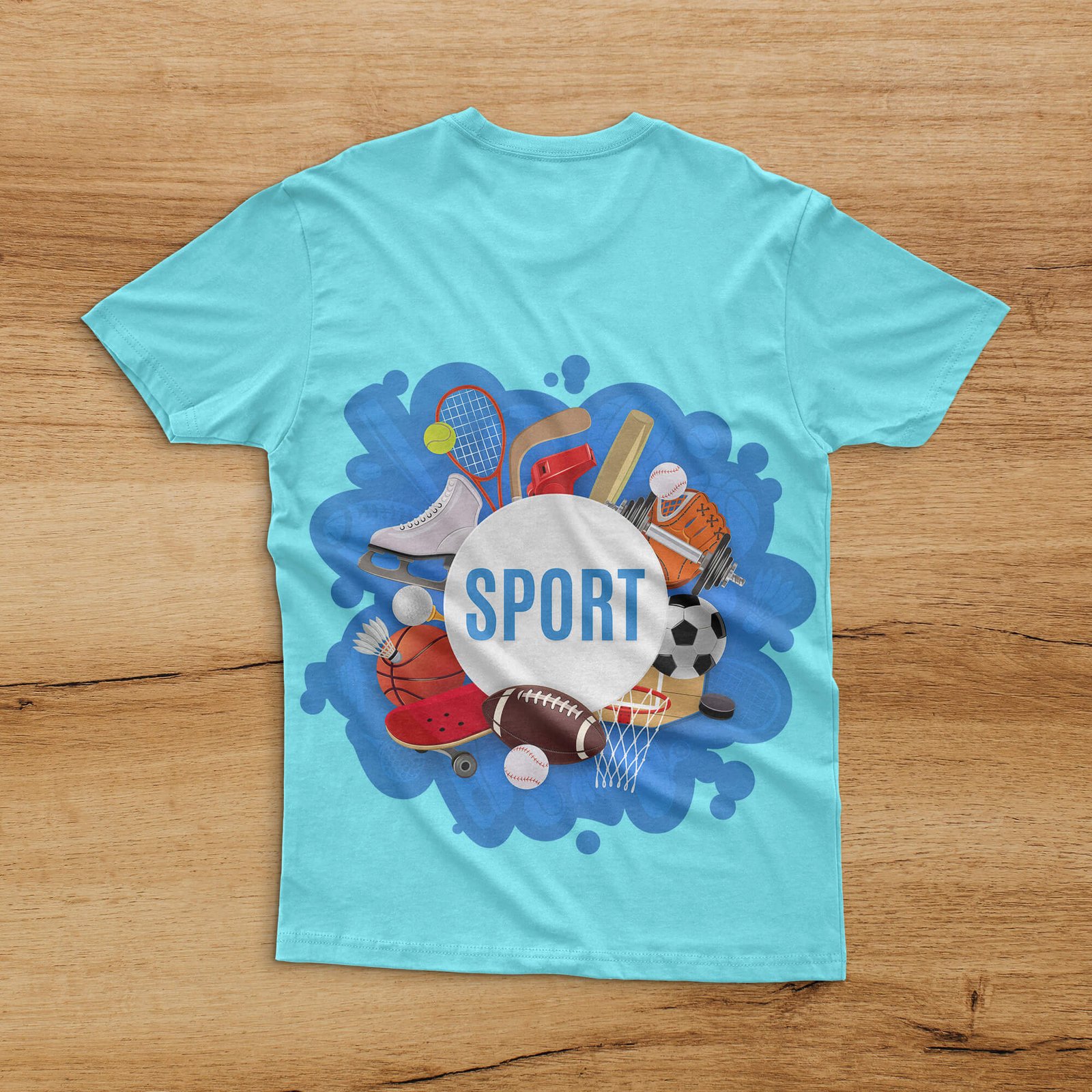 Free Kids Sports T Shirt Mockup PSD Template
