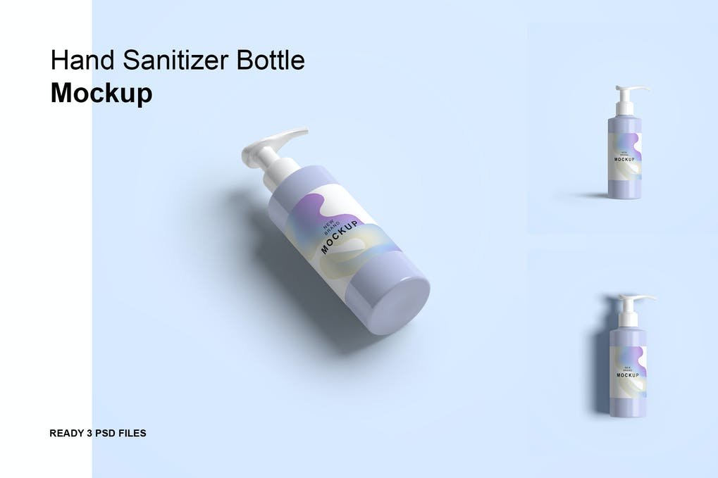 Hand Sanitizer Bottle Mockup (1)