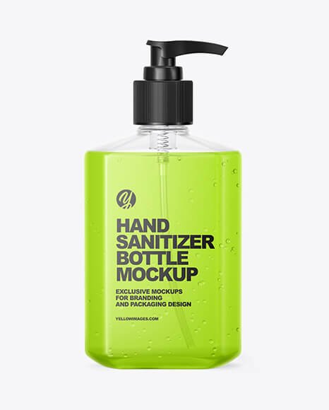 Hand Sanitizer Bottle Mockup (2)