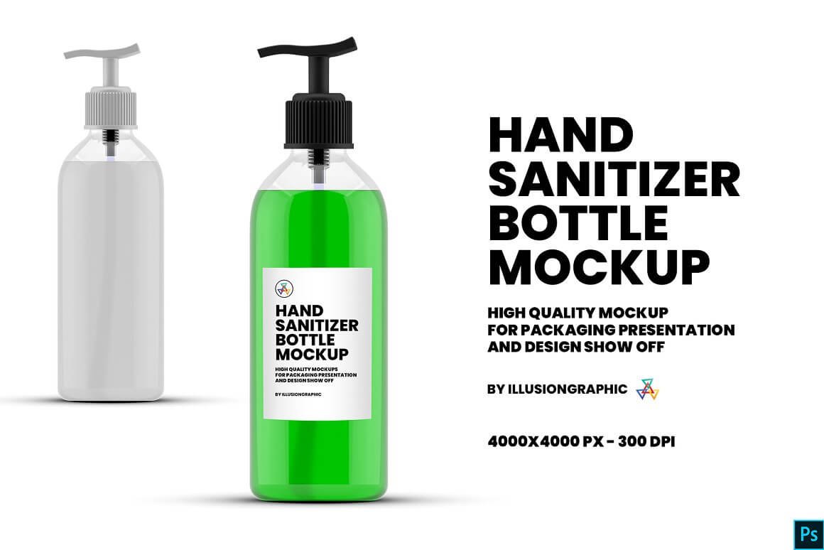 Hand Sanitizer Bottle Mockup (3)