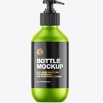 Metallic Soap Bottle Mockup (1)