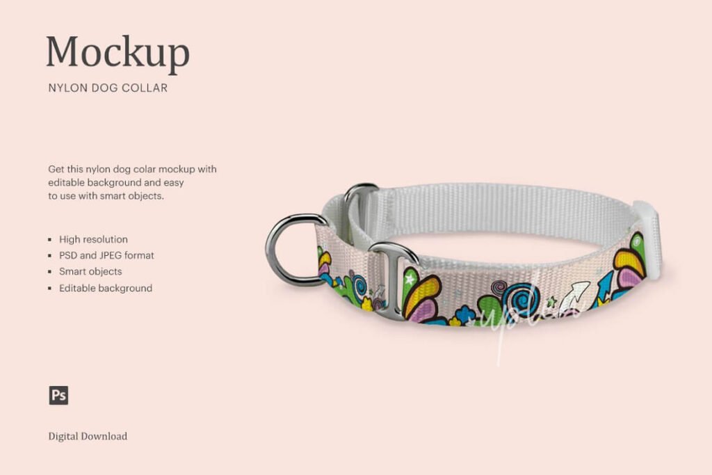 21+ Best Dog Collar Mockup PSD Templates - Mockup Den