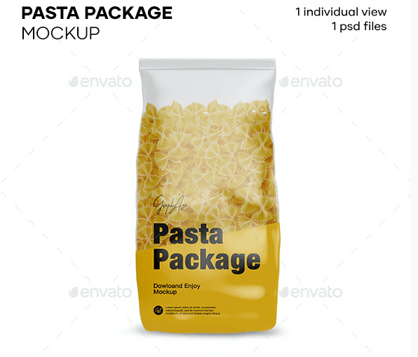 Download 20+ Best FREE Pasta Mockup PSD Templates - Mockup Den