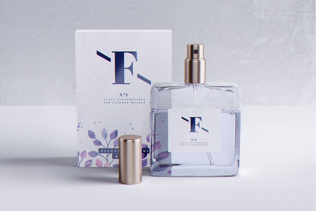 Perfume Packaging MockUp