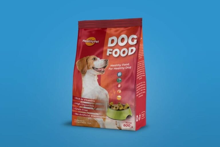 16+ Best Dog Food Mockup Packaging PSD Templates