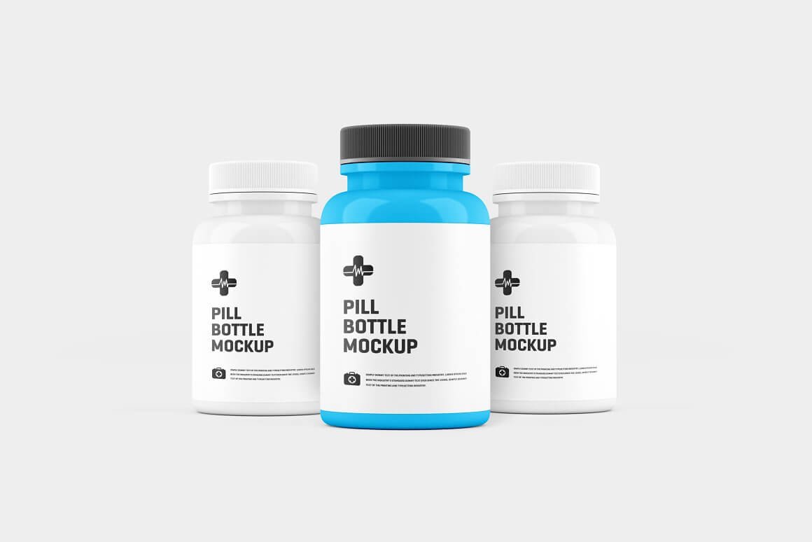 22 Best Supplement Bottle Mockup Psd Templates Free Premium