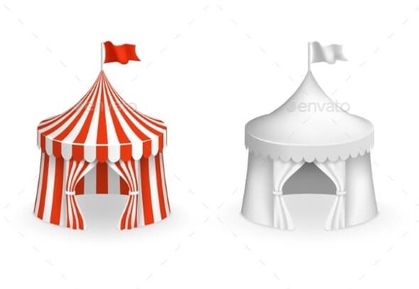 Round Circus Tent