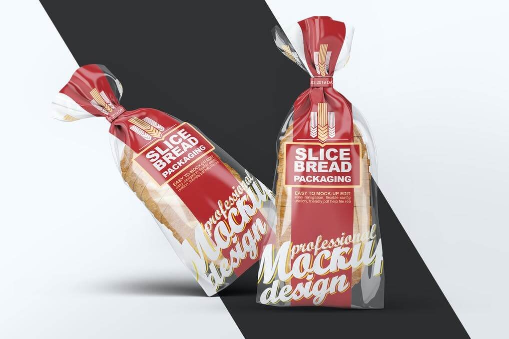 Slice Bread Packaging Mock-Up