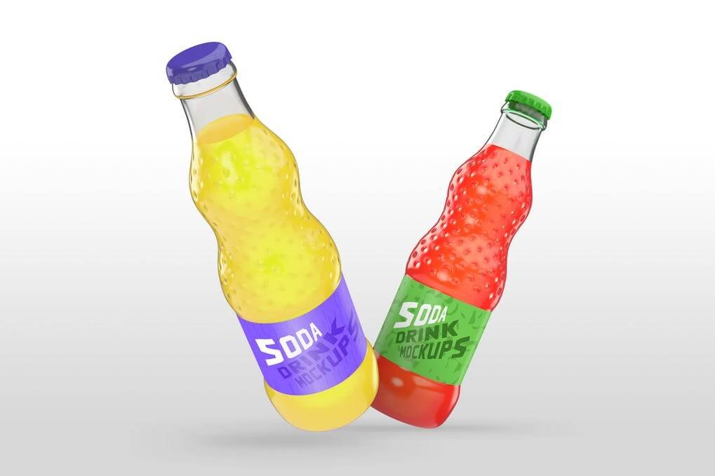 Soda Bottle Mockups