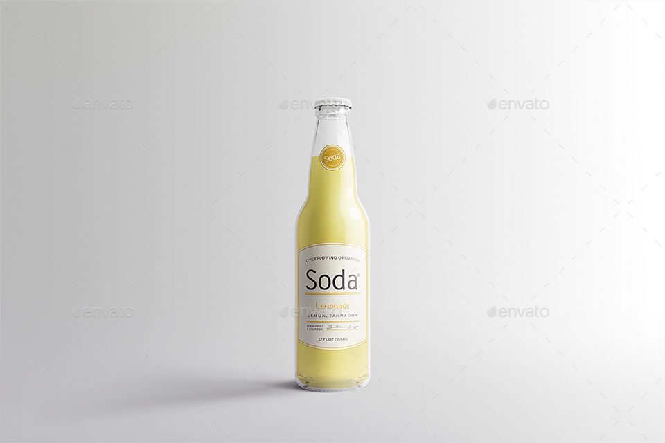 Soda Drink Bottle Packaging Mock-Ups Vol.1 (1)