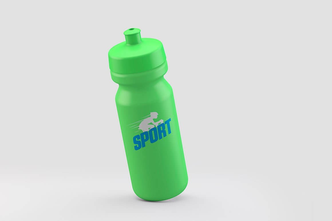 Sport Water Bottle Mock-Up