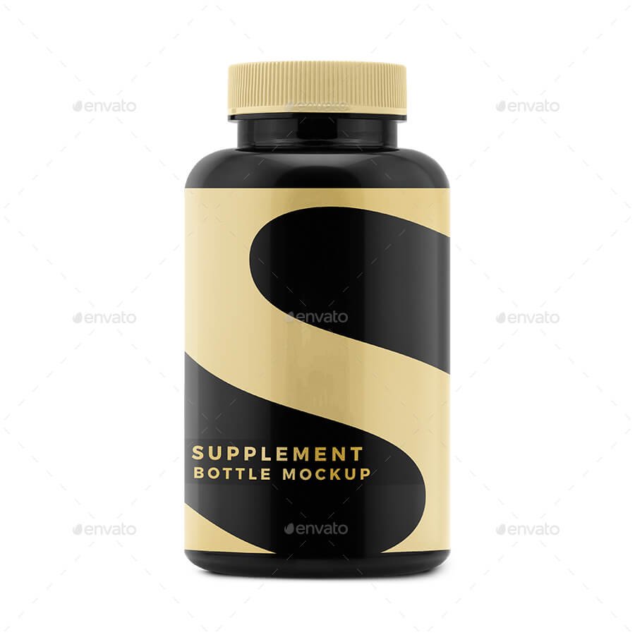 Supplement Bottle Mockup (3)