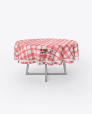 Download 24+ Best Tablecloth Mockup PSD Templates - Mockup Den