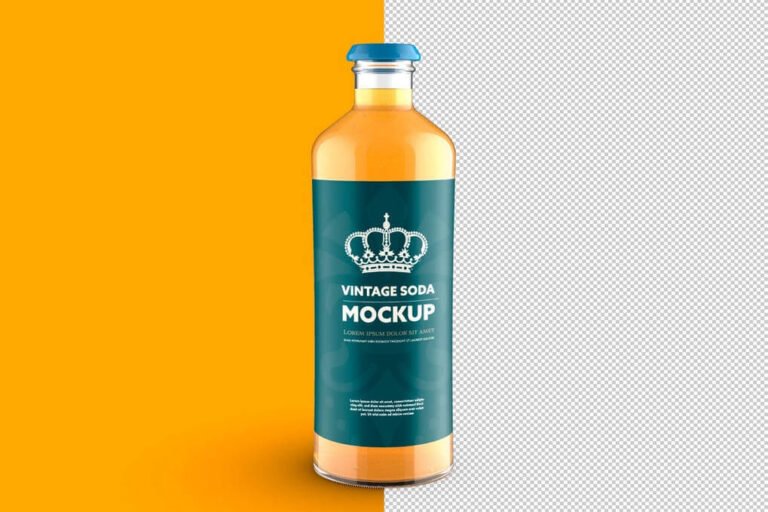 15+ Best Soda bottle mockup (FREE & Premium Templates)