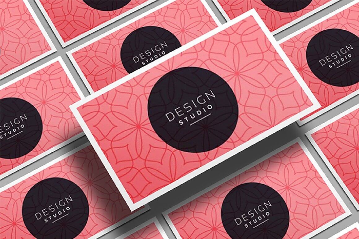 5 Realistic Business Card Mockups
