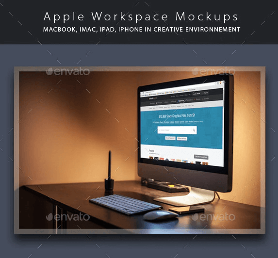 Apple Workspace Mockups