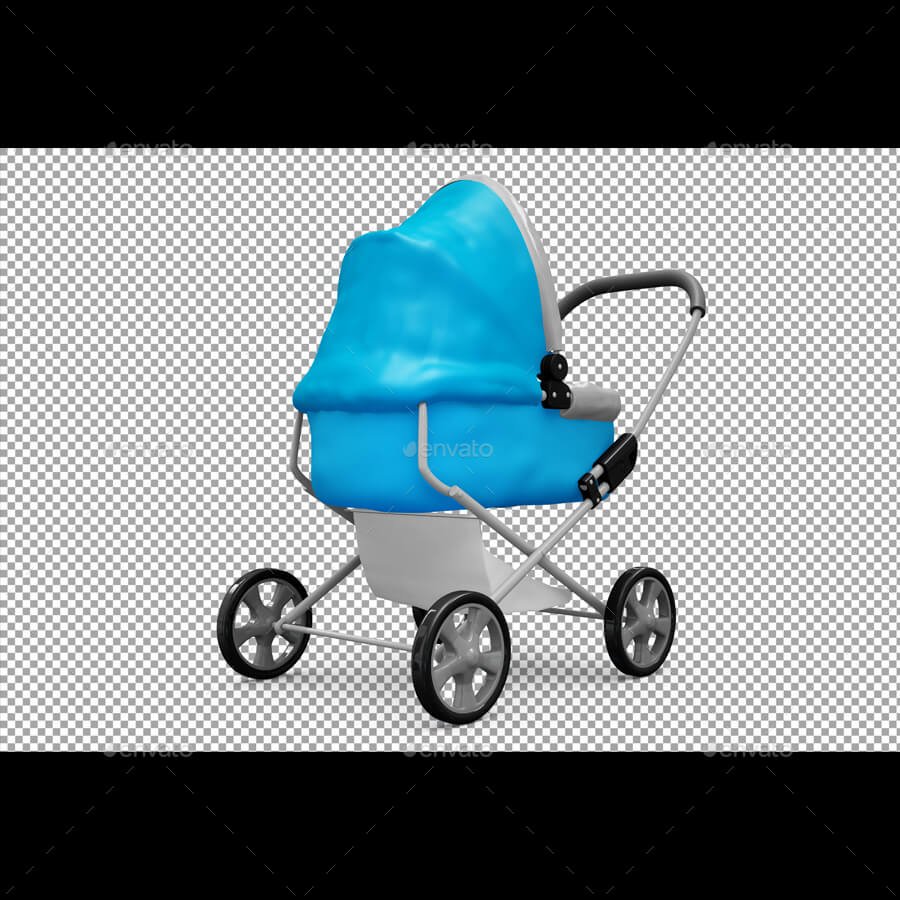 Baby Stroller MockUp