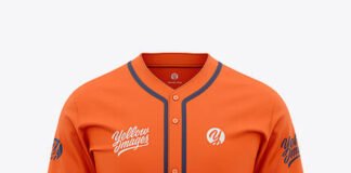 Baseball Jersey Mockup