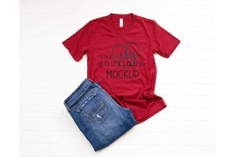 19+ Beautiful Red T Shirt Mockup PSD Templates