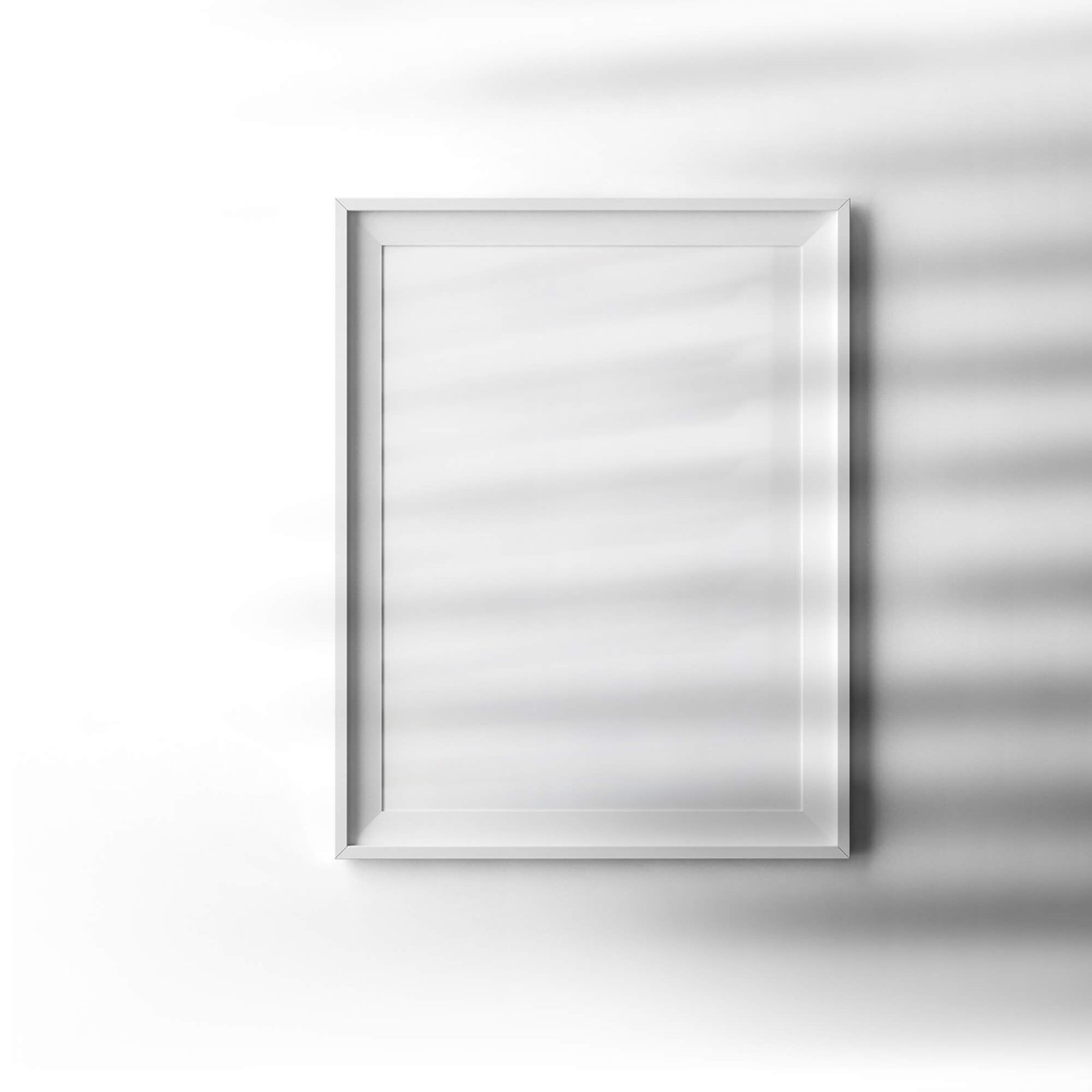 Blank Free Bathroom Frame Mockup PSD Template