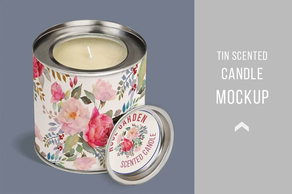 Candle Tin Mock Up