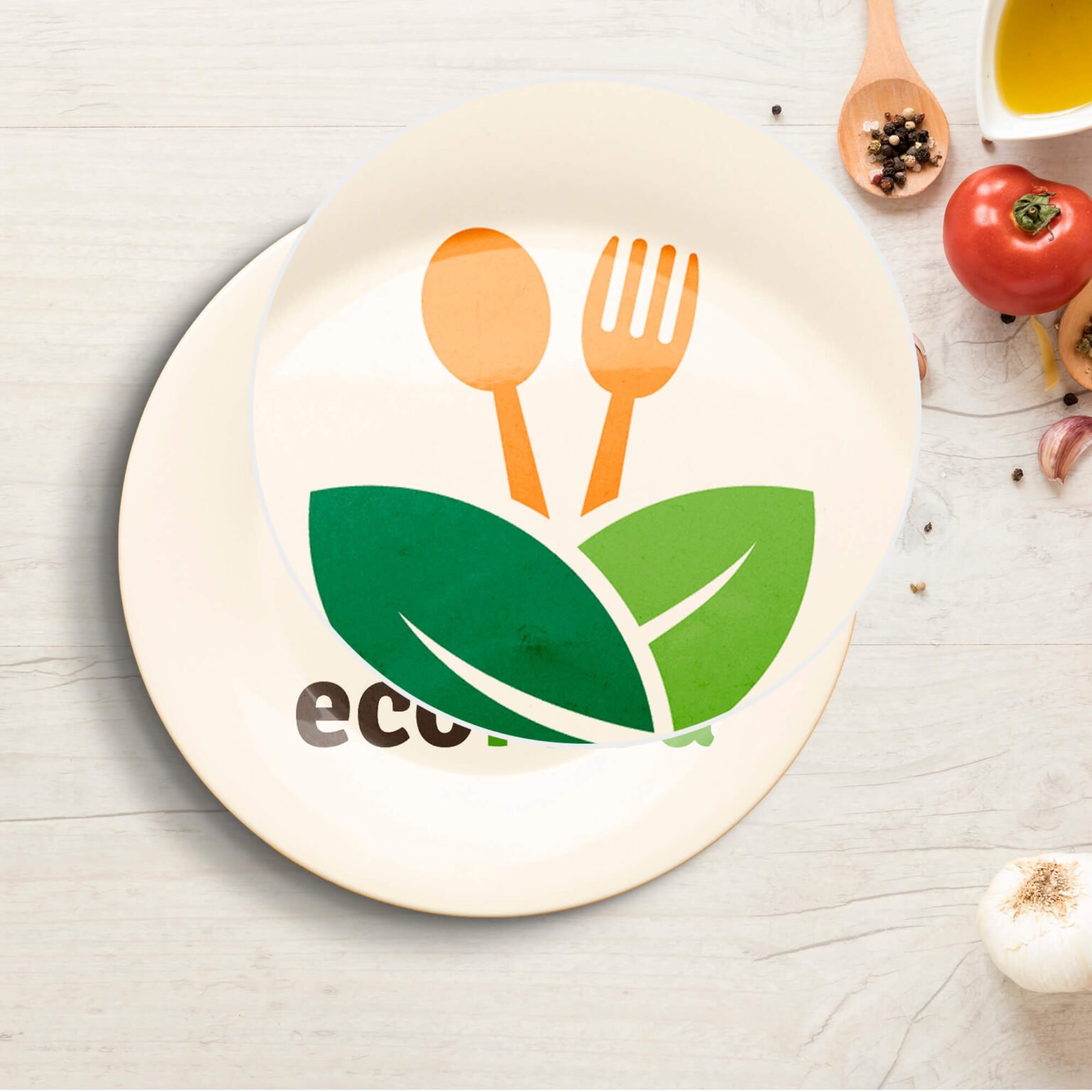 Free Plate Mockup PSD Template Mockup Den