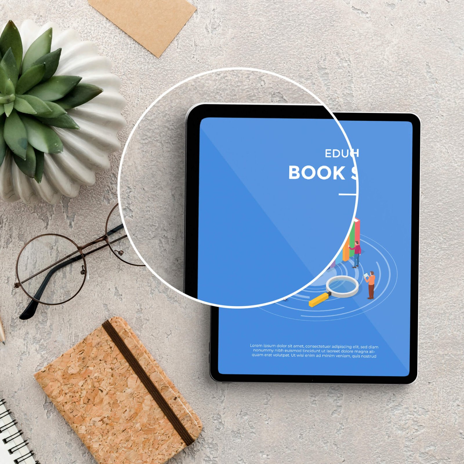 Free eBook Cover Mockup PSD Template - Mockup Den