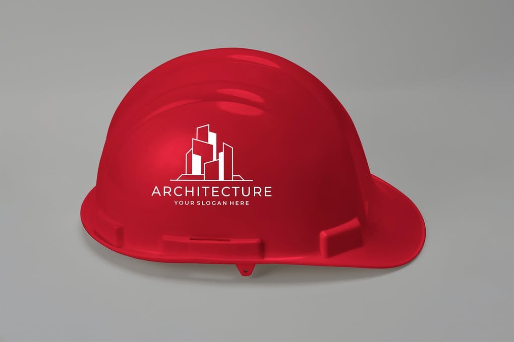 Construction Helmet Mockup