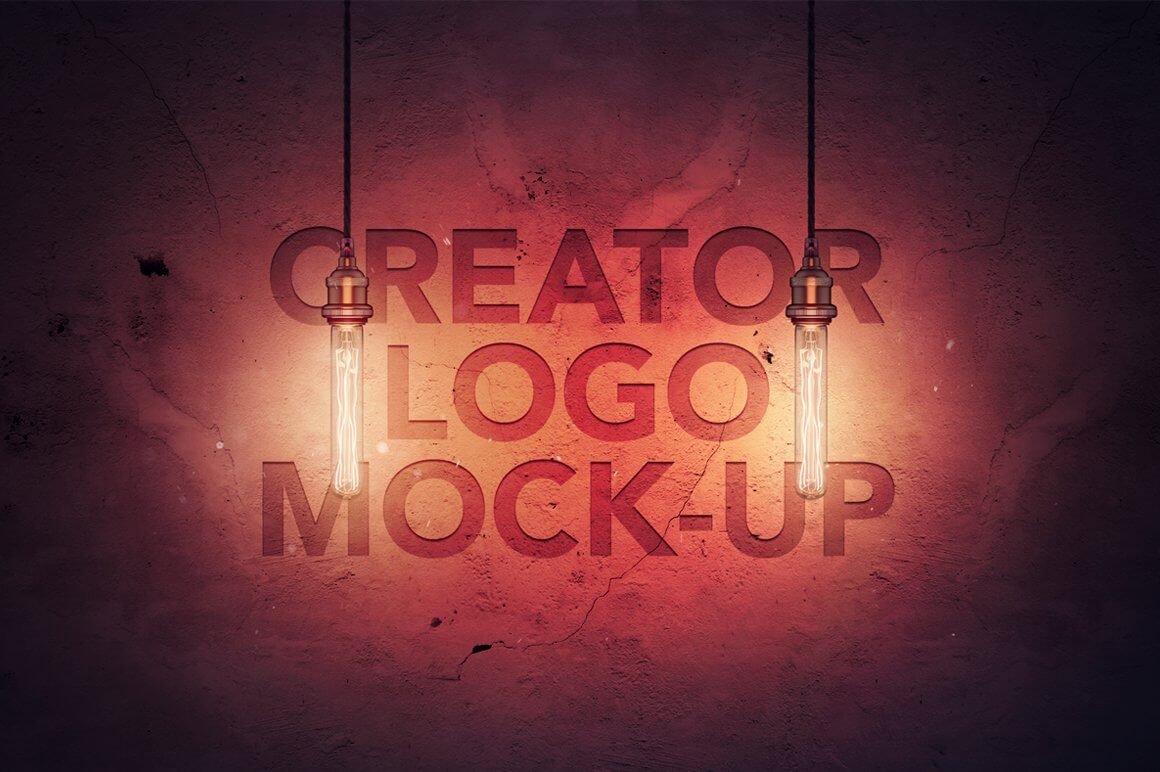 Creator Logo Mock-up Light Edition
