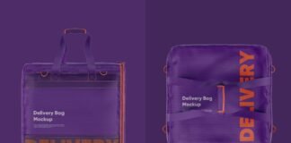 Delivery Bag Mockup (2)