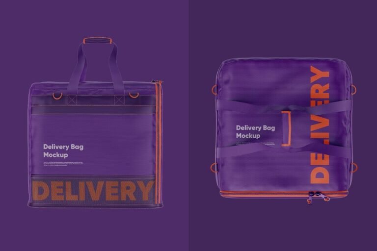 17+ Best Delivery Bag Mockup PSD Templates