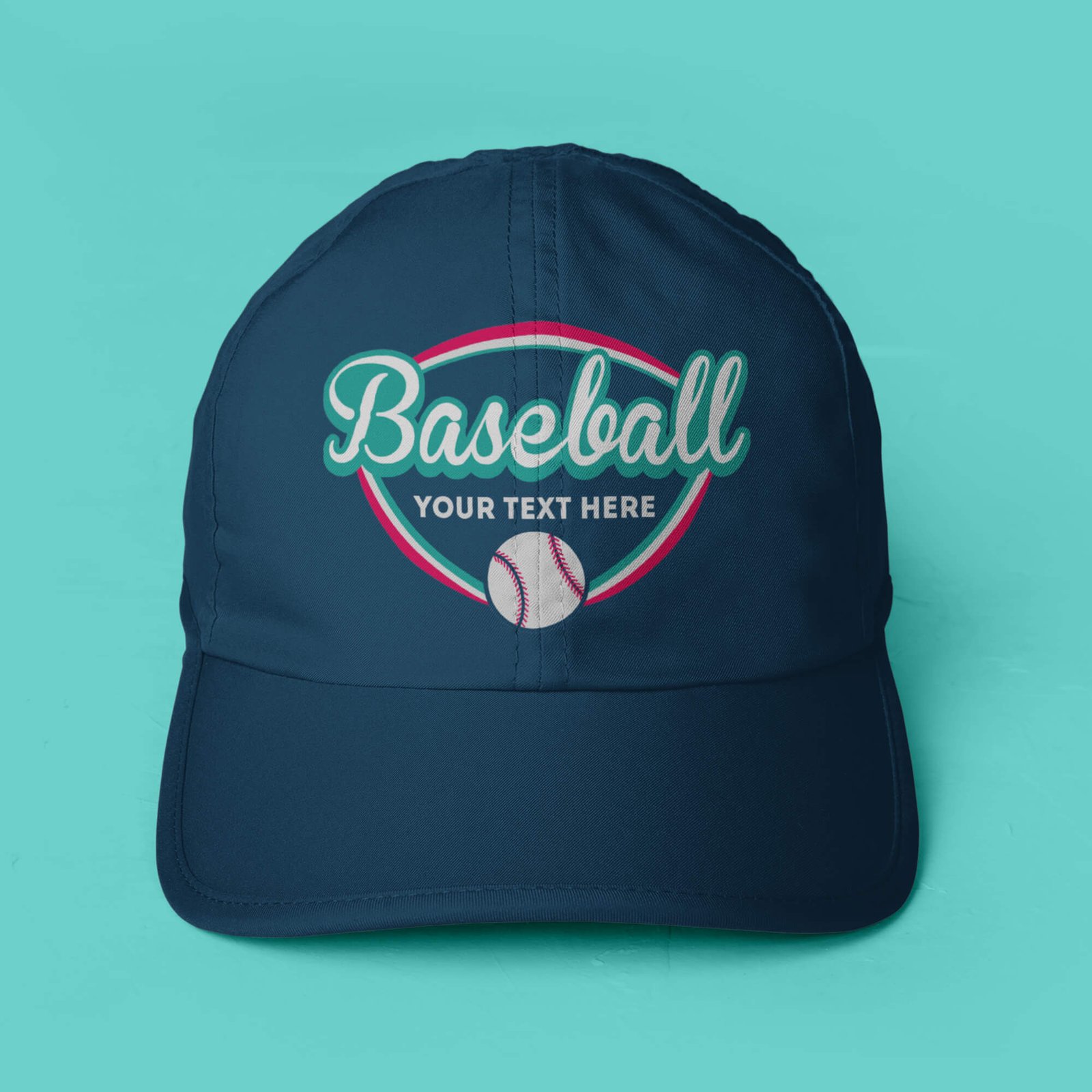 Design Free Baseball Cap Mockup PSD Template (1)