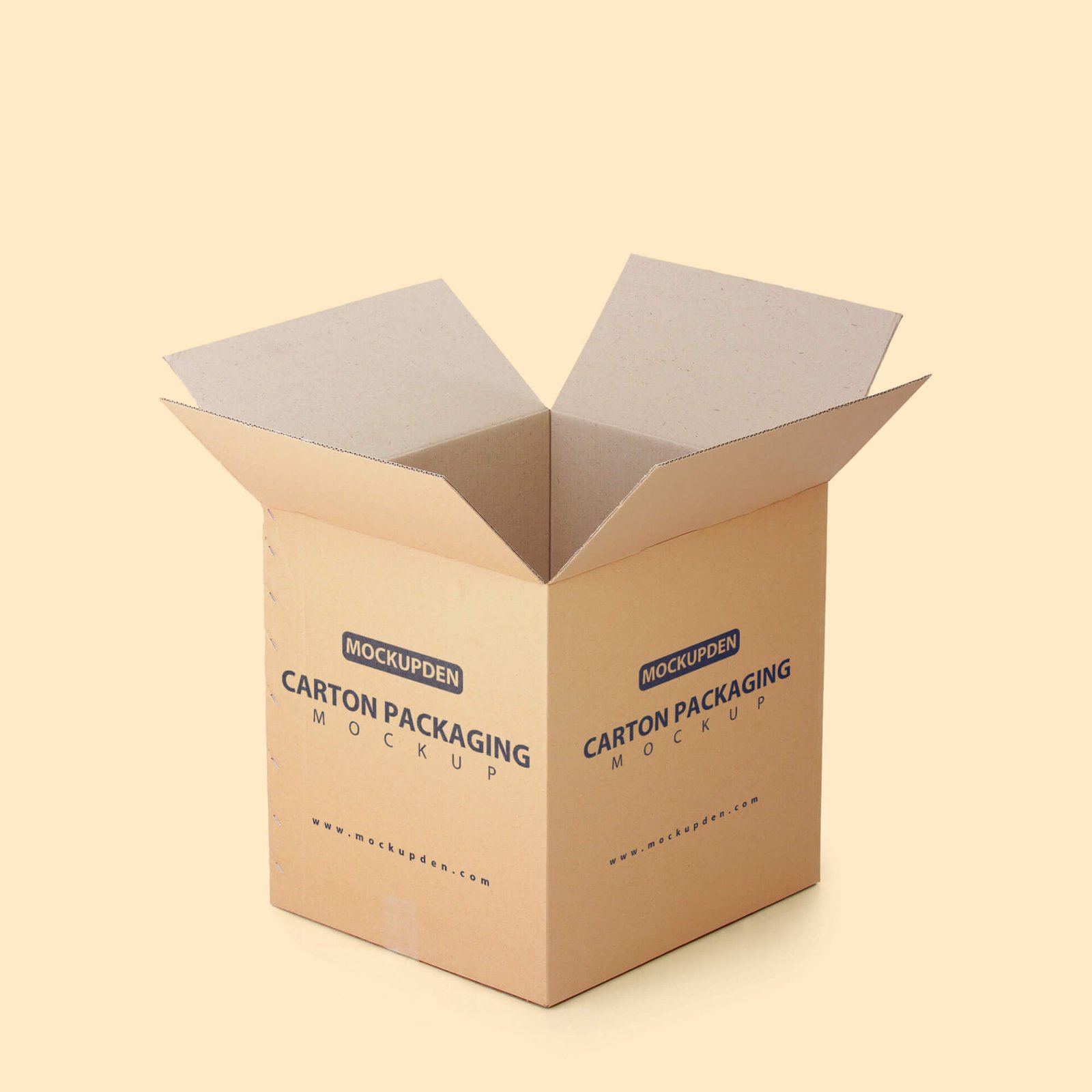 Free Carton Packaging Mockup PSD Template Mockup Den