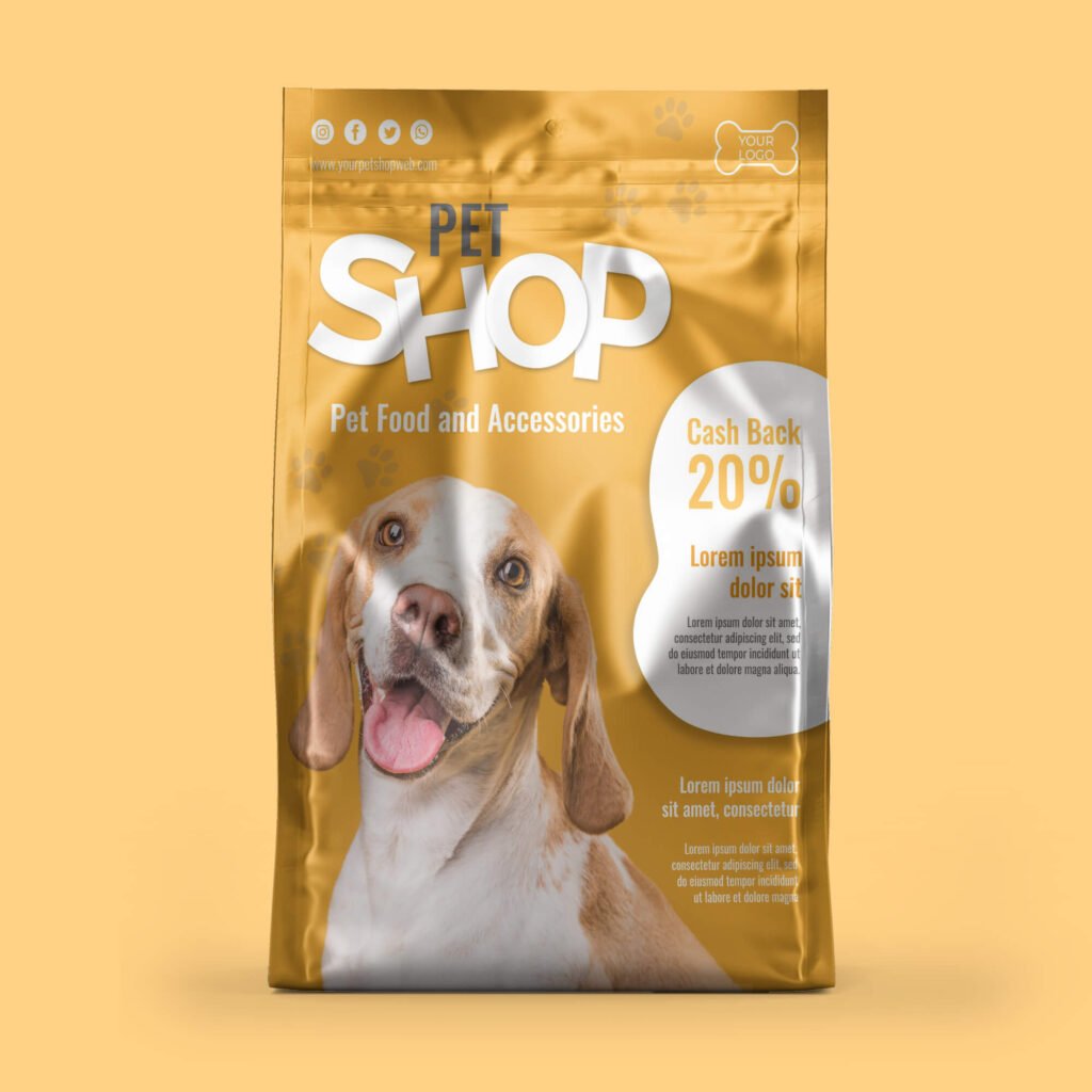 Free Dog Bowl PSD Template