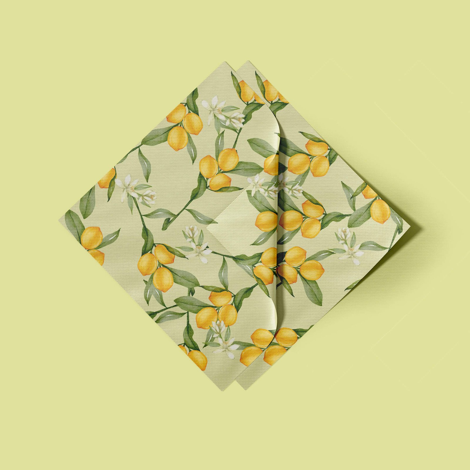Design Free Paper Napkin Mockup PSD Template