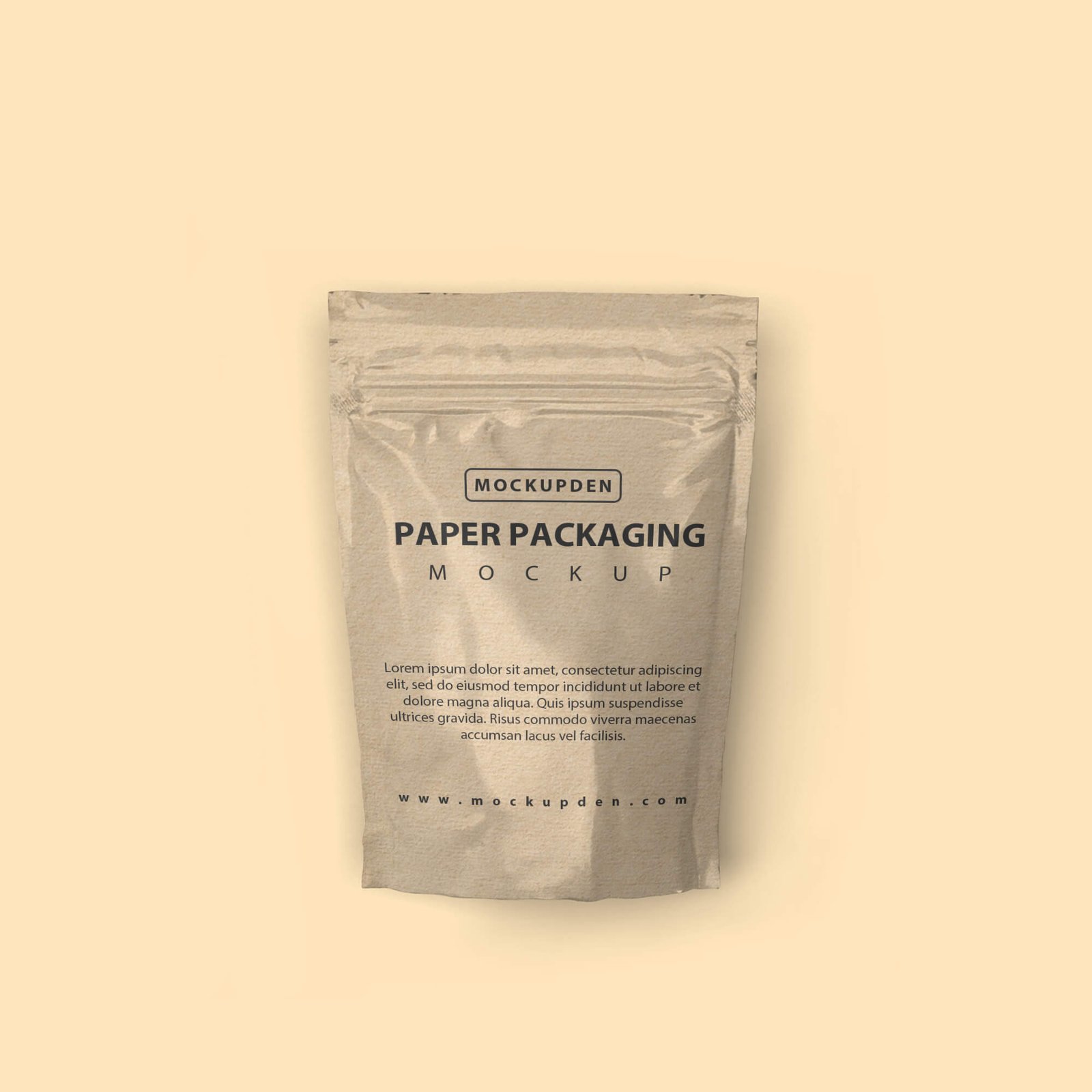 Design Free Paper Packaging Mockup PSD Template