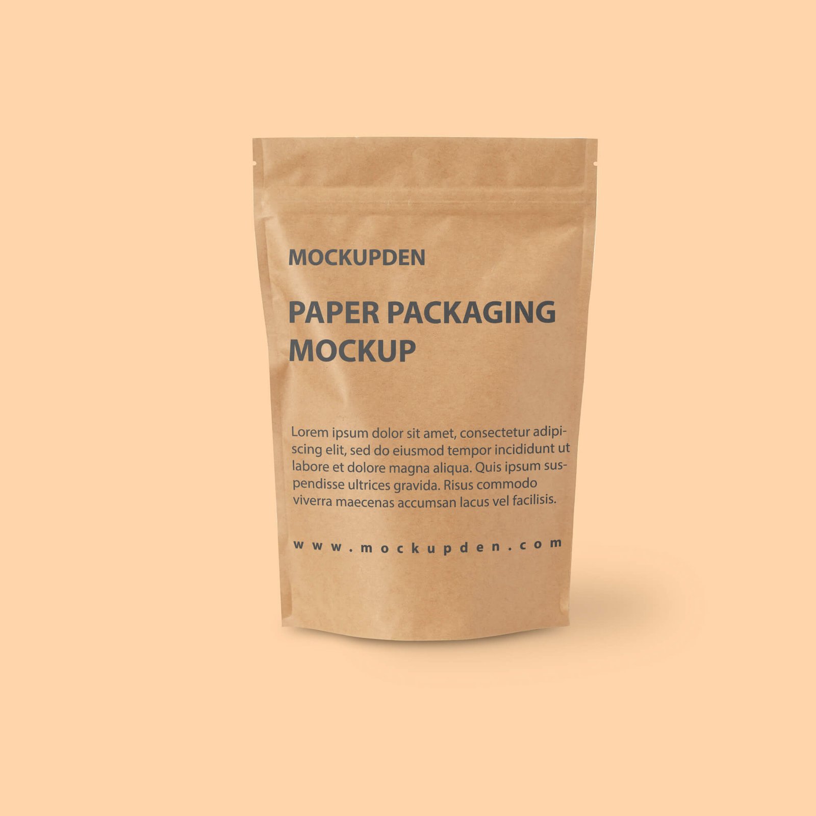 Design Free Paper Packaging Mockup PSD Template