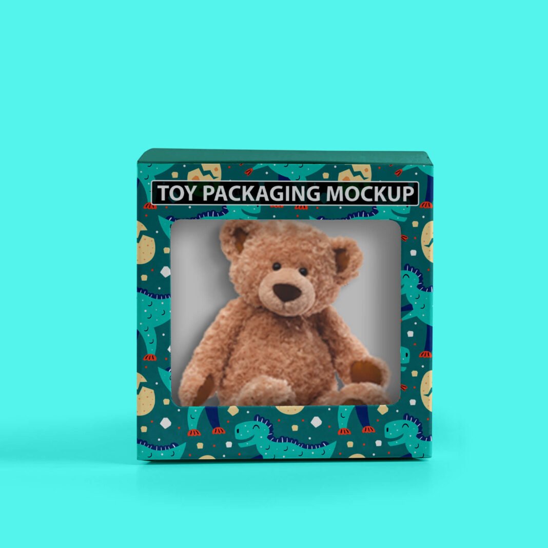 12+ Cute Toy Packaging Mockup PSD Templates - Mockup Den